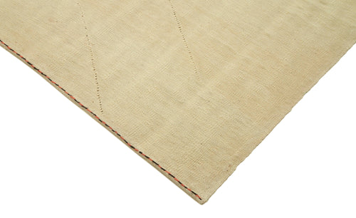 Zollanvari Beige Modern Wool Handmade Area Rug 8'2'' x 10'0''