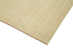 Zollanvari Beige Modern Wool Handmade Area Rug 8'2'' x 10'0''