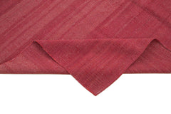 Zollanvari Red Modern Wool Handmade Area Rug 7'3'' x 10'0''