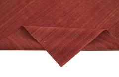 Zollanvari Red Modern Wool Handmade Area Rug 7'5'' x 9'3''