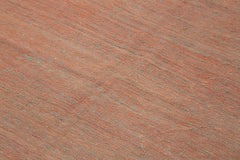 Zollanvari Orange Modern Wool Handmade Area Rug 5'10'' x 7'9''