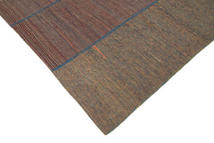 Zollanvari Brown Modern Wool Handmade Area Rug 7'3'' x 9'7''