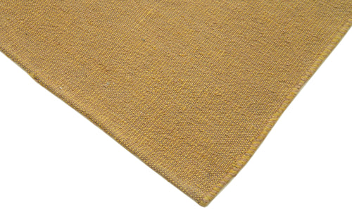Zollanvari Yellow Modern Wool Handmade Area Rug 4'7'' x 6'7''