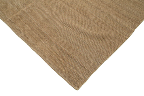 Zollanvari Brown Modern Wool Handmade Area Rug 6'4'' x 8'11''