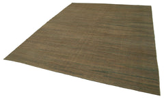 Zollanvari Brown Modern Wool Handmade Area Rug 8'2'' x 10'1''