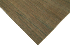 Zollanvari Brown Modern Wool Handmade Area Rug 8'2'' x 10'1''