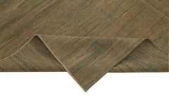 Zollanvari Brown Modern Wool Handmade Area Rug 8'2'' x 10'1''