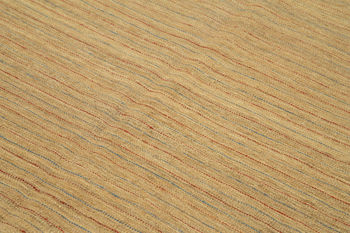 Zollanvari Yellow Modern Wool Handmade Area Rug 7'1'' x 9'6''