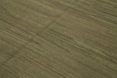 Zollanvari Green Modern Wool Handmade Area Rug 8'4'' x 10'3''