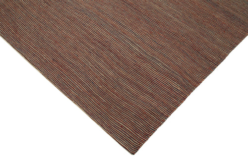 Zollanvari Red Modern Wool Handmade Area Rug 7'3'' x 9'6''