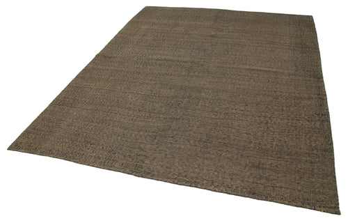 Zollanvari Brown Modern Wool Handmade Area Rug 7'3'' x 9'5''