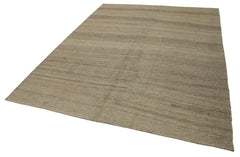 Zollanvari Beige Modern Wool Handmade Area Rug 6'11'' x 9'1''