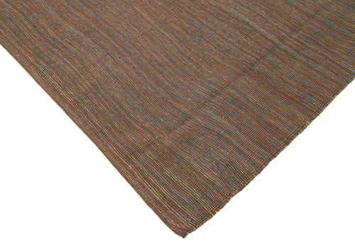 Zollanvari Brown Modern Wool Handmade Area Rug 7'11'' x 9'7''