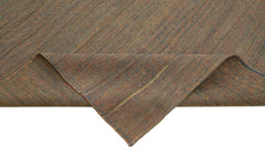 Zollanvari Brown Modern Wool Handmade Area Rug 7'11'' x 9'7''