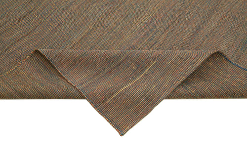 Zollanvari Brown Modern Wool Handmade Area Rug 7'11'' x 9'7''