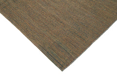Zollanvari Brown Modern Wool Handmade Area Rug 7'7'' x 9'7''