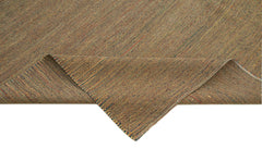 Zollanvari Brown Modern Wool Handmade Area Rug 7'11'' x 9'7''