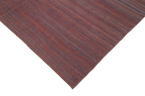 Zollanvari Red Modern Wool Handmade Area Rug 7'1'' x 9'11''