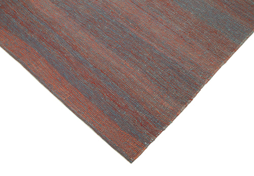 Zollanvari Red Modern Wool Handmade Area Rug 7'0'' x 9'7''