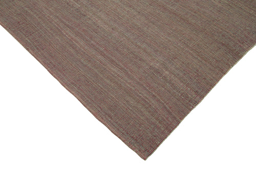 Zollanvari Purple Modern Wool Handmade Area Rug 8'10'' x 12'4''