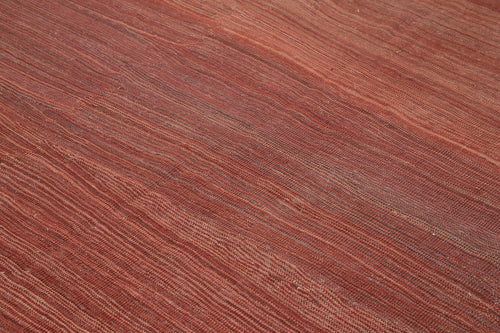 Zollanvari Red Modern Wool Handmade Area Rug 9'1'' x 11'10''