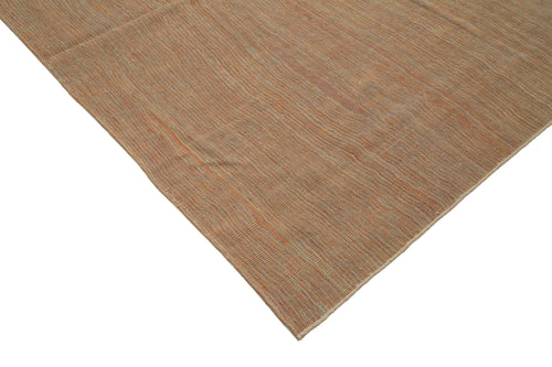 Zollanvari Red Modern Wool Handmade Area Rug 8'2'' x 12'0''