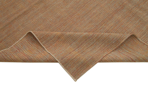 Zollanvari Red Modern Wool Handmade Area Rug 8'2'' x 12'0''