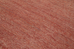 Zollanvari Red Modern Wool Handmade Area Rug 8'2'' x 9'7''