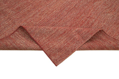 Zollanvari Red Modern Wool Handmade Area Rug 8'2'' x 9'7''