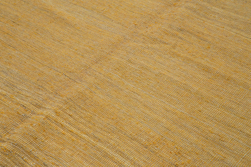 Zollanvari Yellow Modern Wool Handmade Area Rug 8'3'' x 9'11''