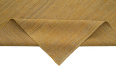 Zollanvari Yellow Modern Wool Handmade Area Rug 8'3'' x 9'11''