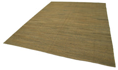 Zollanvari Brown Modern Wool Handmade Area Rug 8'3'' x 10'6''