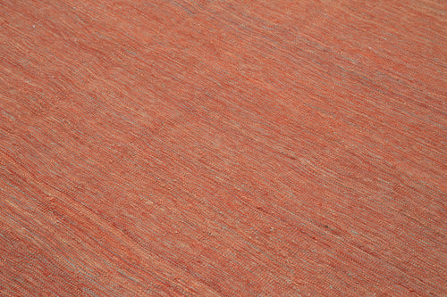 Zollanvari Red Modern Wool Handmade Area Rug 8'0'' x 9'6''