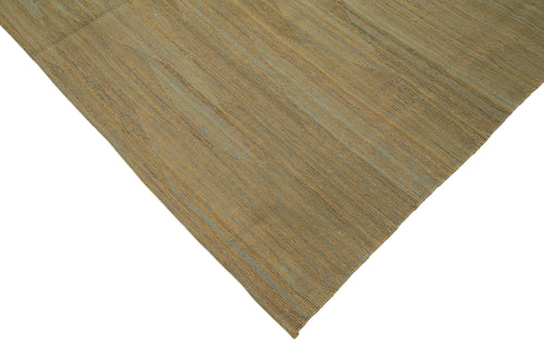 Zollanvari Yellow Modern Wool Handmade Area Rug 8'4'' x 10'3''