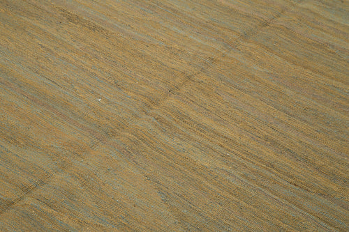 Zollanvari Yellow Modern Wool Handmade Area Rug 8'4'' x 10'3''