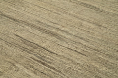 Zollanvari Beige Modern Wool Handmade Area Rug 8'8'' x 11'9''