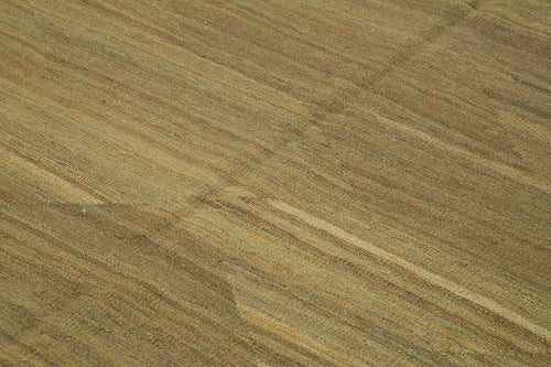 Zollanvari Brown Modern Wool Handmade Area Rug 8'2'' x 9'8''