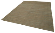 Handmade Wool Area Rug - Brown Modern Wool Rug 7'11'' x 9'6'' by Agacan