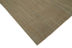 Zollanvari Brown Modern Wool Handmade Area Rug 7'11'' x 9'6''