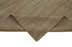 Zollanvari Brown Modern Wool Handmade Area Rug 7'11'' x 9'6''