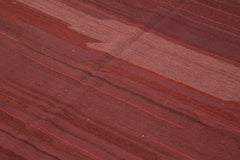 Zollanvari Red Modern Wool Handmade Area Rug 7'7'' x 9'7''