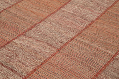 Zollanvari Red Modern Wool Handmade Area Rug 8'4'' x 9'4''