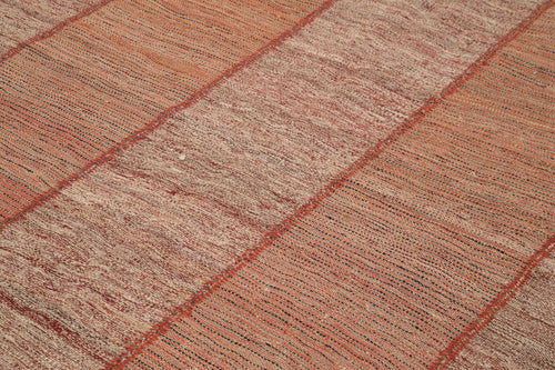 Zollanvari Red Modern Wool Handmade Area Rug 8'4'' x 9'4''