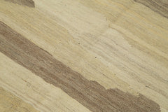 Zollanvari Beige Modern Wool Handmade Area Rug 4'11'' x 6'6''