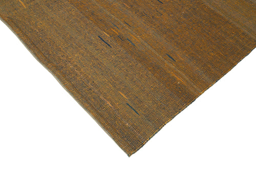 Zollanvari Brown Modern Wool Handmade Area Rug 7'7'' x 9'7''