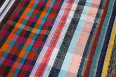 Kirk Yama Grey Patchwork Cotton Wool Handmade Area Rug 8'0'' x 10'1''