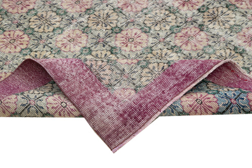 Handmade Area Rug - Checkered Kilim Red Wool Cotton 4x8 Flat Weave Carpet