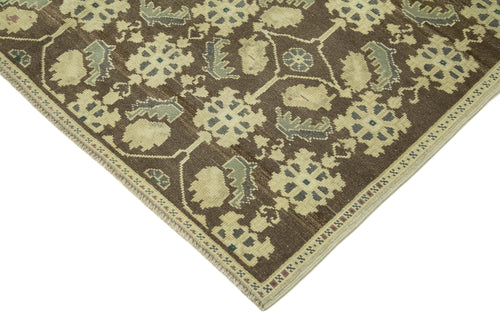 Taspinar Beige Classic Wool Handmade Area Rug 5'2'' x 8'2''