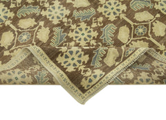 Taspinar Beige Classic Wool Handmade Area Rug 5'2'' x 8'2''