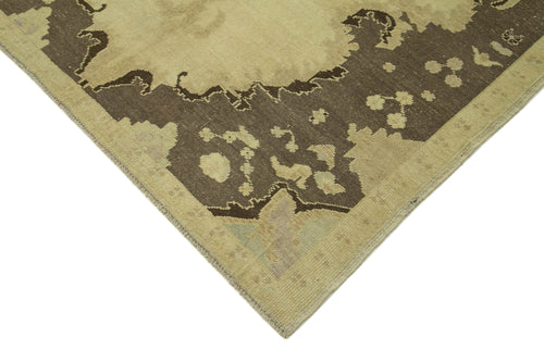 Taspinar Beige Classic Wool Handmade Area Rug 5'1'' x 7'9''